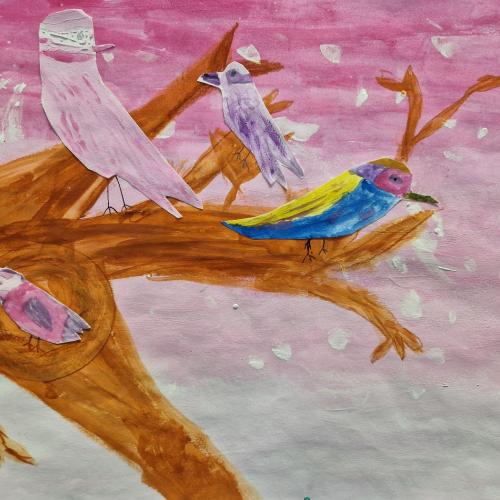 Bildende Kunst in der ersten Klasse