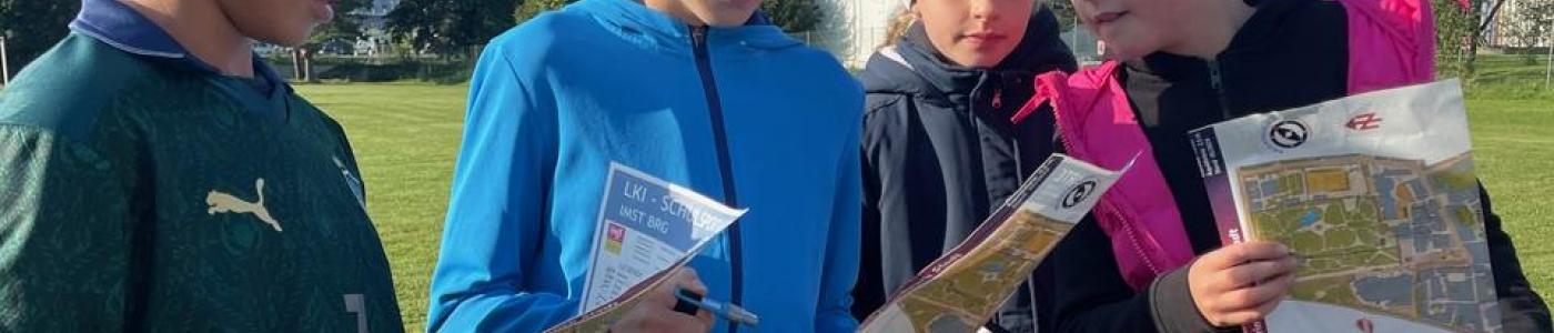 © BRG Imst | Urheber:in: BRG Imst Orientierungslauf der 1. Klassen