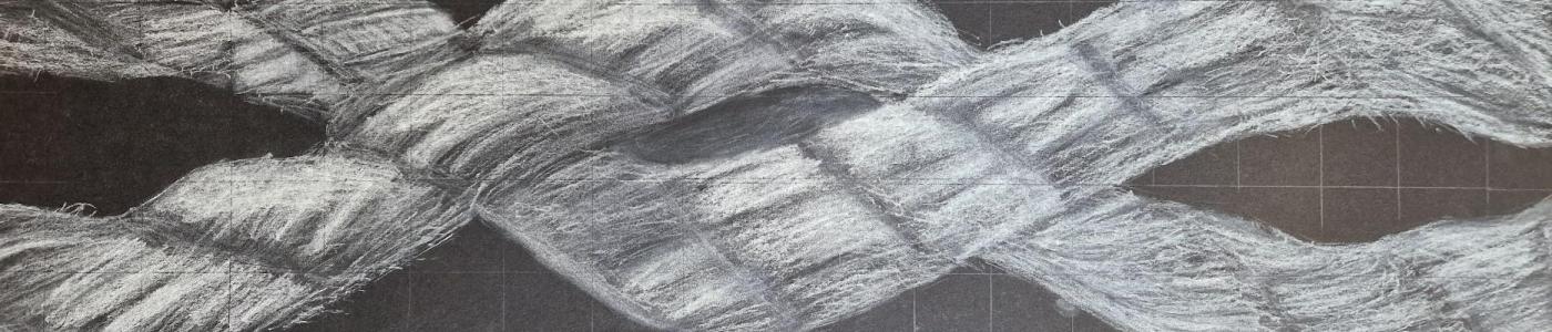 Kreide und Kohlezeichnungen