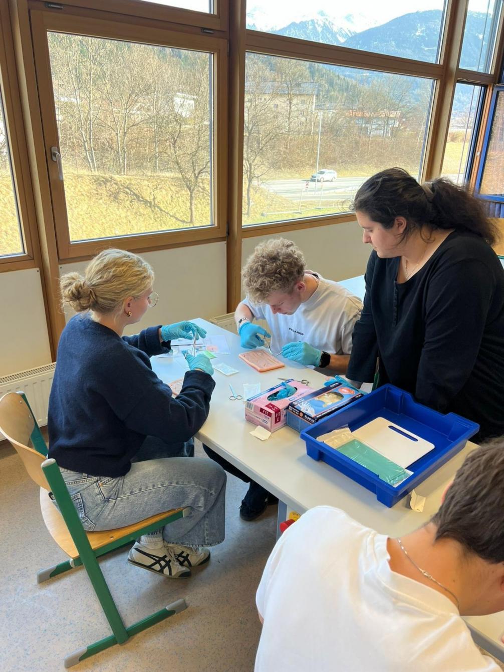 Workshop Wunden nähen