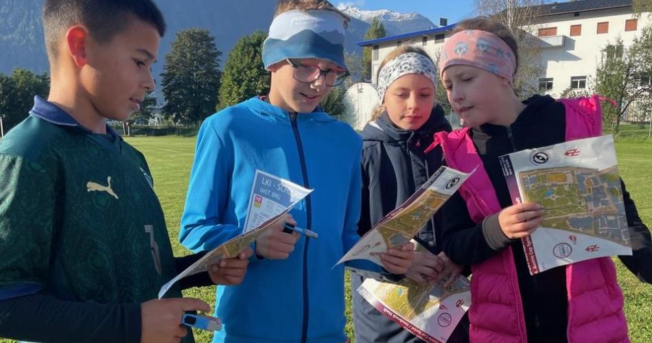 Orientierungslauf der 1. Klassen